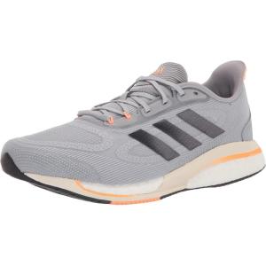 imageadidas Mens Supernova Running ShoeHalo SilverShadow NavyBeam Orange