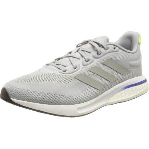 imageadidas Mens Supernova ShoeHalo Silver Matte Silver Signal Green