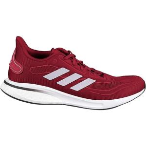 imageadidas Mens Supernova ShoeRedSilverWhite