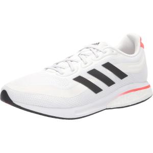 imageadidas Mens SupernovaWhiteBlackSolar Red