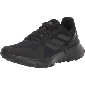 imageadidas Mens Terrex Soulstride Trail Running ShoesCore Black Carbon Grey Six