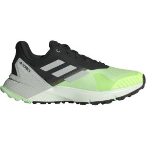 imageadidas Mens Terrex Soulstride Trail Running ShoesGreen SparkWonder SilverBlack