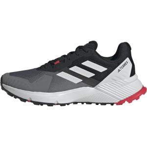 imageadidas Mens Terrex Soulstride Trail Running ShoesGrey Four Dash Grey Pure Ruby