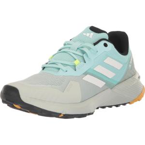 imageadidas Mens Terrex Soulstride Trail Running ShoesSemi Flash AquaCrystal WhiteWonder Silver