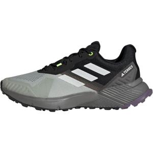 imageadidas Mens Terrex Soulstride Trail Running ShoesWonder Silver Crystal White Lucid Lemon