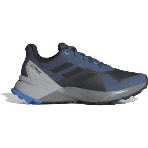 imageadidas Mens Terrex Soulstride Trail Running ShoesWonder Steel Core Black Pulse Blue