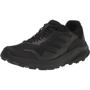 imageadidas Mens Terrex Trailrider Trail Running ShoeBlackBlackGrey