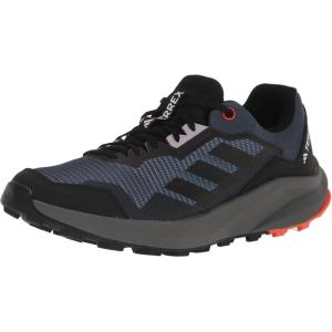imageadidas Mens Terrex Trailrider Trail Running ShoeWonder SteelBlackImpact Orange