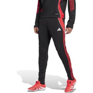 imageadidas Mens Tiro 24 Soccer Training PantsBlackPure Ruby