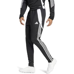 imageadidas Mens Tiro 24 Soccer Training PantsBlackWhite