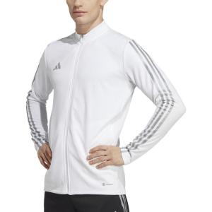 imageadidas Mens Tiro Reflective Training JacketWhitesilver Metallic