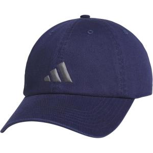 imageadidas Mens Ultimate Hat Relaxed Crown Adjustable Fit Strapback Cotton Baseball CapDark BlueGrey30