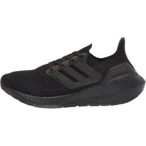 imageadidas Mens Ultraboost 21 Running ShoeBlackBlackBlack