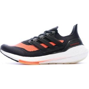 imageadidas Mens Ultraboost 21 Running ShoeCarbon Cblack Solred