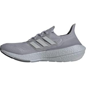 imageadidas Mens Ultraboost 21 Running ShoeHalo SilverGreySolar Yellow
