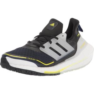 imageadidas Mens Ultraboost 21 Running ShoeLegend InkCrystal WhiteAcid Yellow