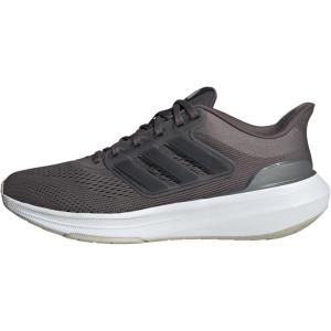 imageadidas Mens Ultrabounce Running ShoeCharcoal Core Black Iron Metallic