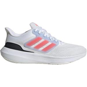 imageadidas Mens Ultrabounce Running ShoeWhiteSolar RedCrystal White