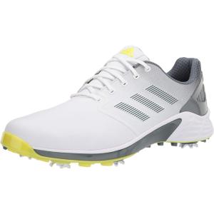 imageadidas Mens ZG21 Golf ShoeWhiteAcid YellowBlue Oxide