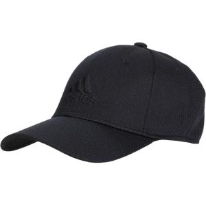 imageadidas Mens Zags 20 Structured Mid Crown AFlex Stretch Fit HatBlackBlack