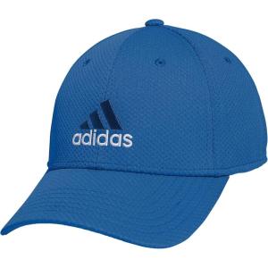 imageadidas Mens Zags 20 Structured Mid Crown AFlex Stretch Fit HatCollegiate Royal Blue