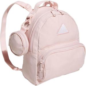 imageadidas Mini Backpack for Women  Small Bag for Travel Gym Festival ampamp More BlackWhite One SizeSandy Pink