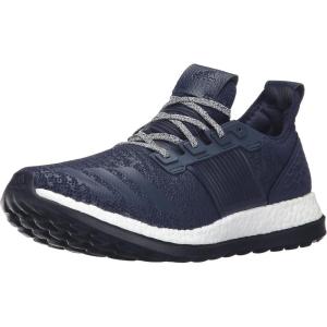imageadidas Performance Mens Pureboost ZG Running ShoeWhiteCollegiate NavyCollegiate Navy