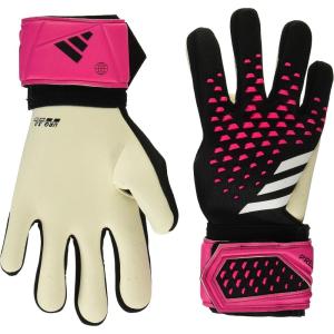 imageadidas Predator Training Goalie Soccer GlovesBlackWhiteTeam Shock Pink