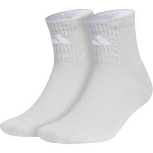 imageadidas Pure Training High Quarter Sports Performance Socks 2PairTeam Light GreyWhite