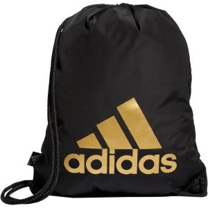 imageadidas Ready Sackpack Drawstring Backpack for Women and Men Lightweight Small Gym Bag BlackGold Metallic One SizeBlackGold Metallic