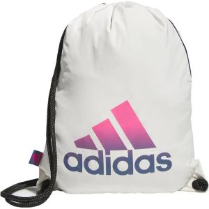 imageadidas Ready Sackpack Drawstring Backpack for Women and Men Lightweight Small Gym Bag BlackGold Metallic One SizeOff WhitePulse Magenta PinkPreloved Ink Blue
