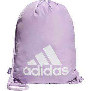 imageadidas Ready Sackpack Drawstring Backpack for Women and Men Lightweight Small Gym Bag BlackGold Metallic One SizePowder Plum PurpleWhite