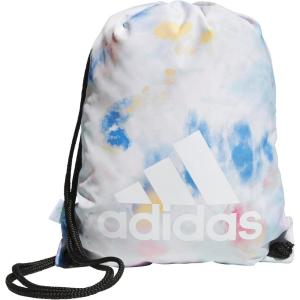 imageadidas Ready Sackpack Drawstring Backpack for Women and Men Lightweight Small Gym Bag BlackGold Metallic One SizeTie Dye Wash Halo Mint GreenWhiteBlack