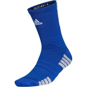 imageadidas Select Basketball Crew Socks 1 pair for team sports boys girls men womenCollegiate Royal BlueWhite