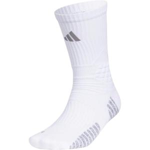imageadidas Select Basketball Crew Socks 1 pair for team sports boys girls men womenWhiteLight Onix Grey2
