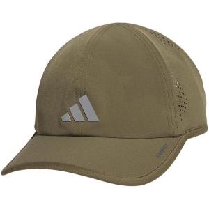 imageadidas Superlite Athletic Caps Running Hat MenOlive Strata GreenSilver Metallic30