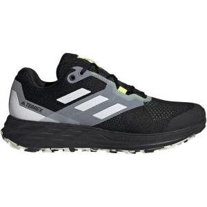 imageadidas Terrex Two Flow Trail Running Shoes MensCore BlackCrystal WhiteSolar Yellow