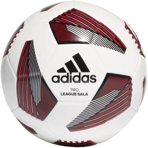 imageadidas Tiro League Sala Soccer BallWhiteBlackSilver Met