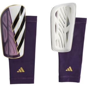 imageadidas Tiro League ShinguardAurora PlumWhiteGold MetallicBlack