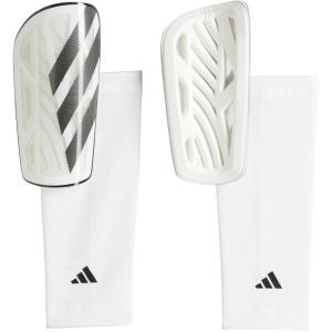 imageadidas Tiro League ShinguardWhiteBlackSilver Metallic