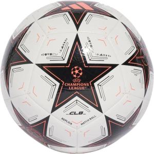 imageadidas UCL 2425 Group Stage Club Soccer BallWhiteBlackTurbo