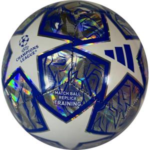 imageadidas UEFA Champions League Soccer BallSilver MetallicWhiteGlory Blue