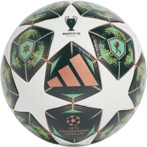 imageadidas UEFA Champions League Soccer BallWhiteShadow GreenSolar Slime
