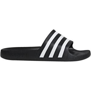 imageadidas Unisex Adult Adilette Aqua SlideBlackWhiteBlack