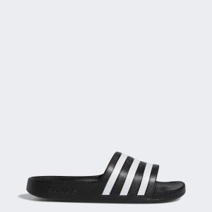 imageadidas Unisex Adult Adilette Aqua SlideCore BlackWhiteCore Black