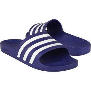 imageadidas Unisex Adult Adilette Aqua SlideCrew BlueWhiteCrew Blue