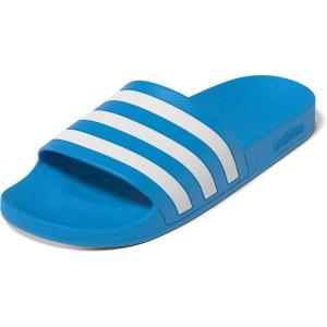imageadidas Unisex Adult Adilette Aqua SlideSolar BlueWhiteSolar Blue