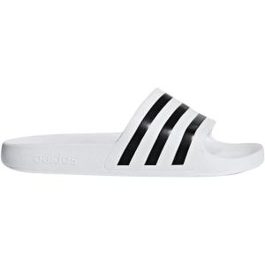 imageadidas Unisex Adult Adilette Aqua SlideWhiteCore BlackWhite