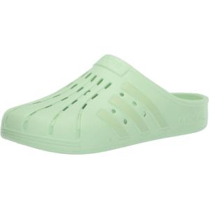 imageadidas Unisex Adult Adilette Clog Slide SandalSemi Green SparkSemi Green SparkSemi Green Spark