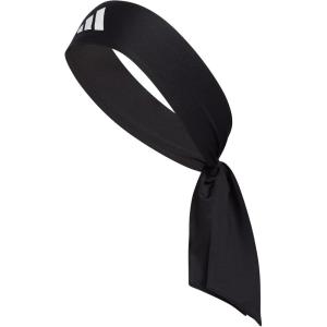 imageadidas Unisex Alphaskin Tie Workout Headband for Women and Men Mesh MoistureWicking Sports Headbands for Girls and BoysBlackWhite2